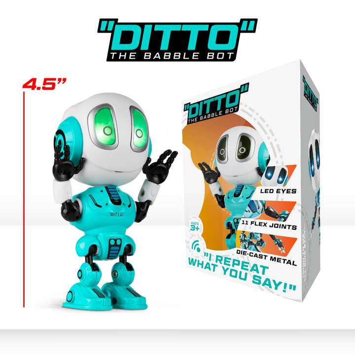 Blue Ditto Talking Robot STEM