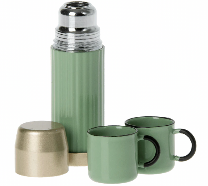 Thermos and Cups-Mint