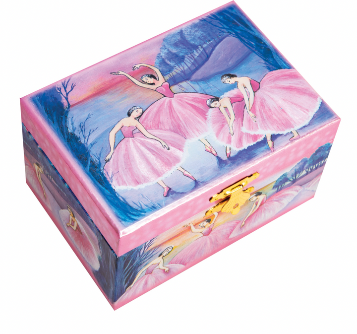 Iridescent Ballerina Jewelry Box