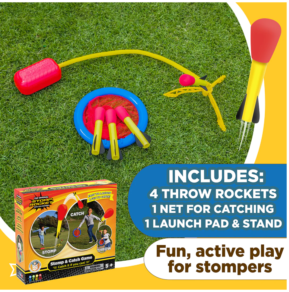 Stomp Rocket Stomp and Catch