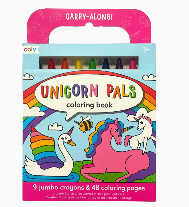 Carry Along Crayon and Coloring Book Kit