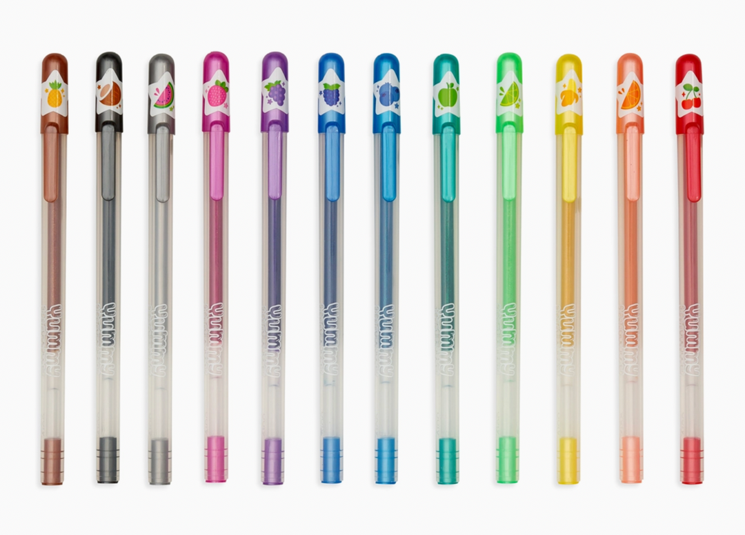 Yummy Yummy Scented Colored Glitter Gel Pens