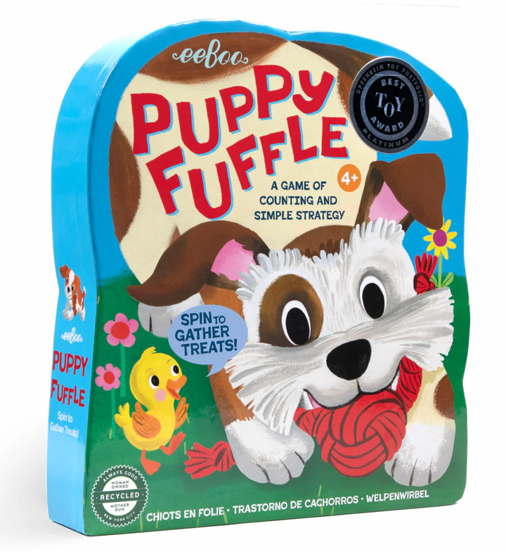 Puppy Fuffle Shaped Board Game