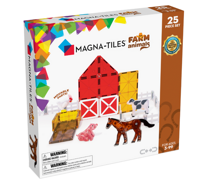 Magna-Tiles Animals 25 Piece Set