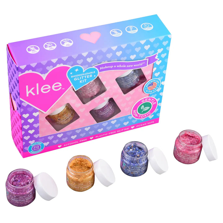 Biodegradable Glitter Gel 4PC Set