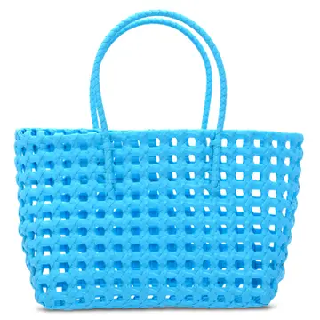 Small Woven Tote Easter