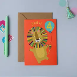 Children's Milestone Birthday Card