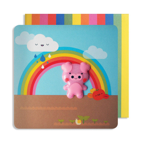 Square Jelly Magnet Card